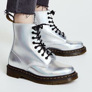 Dr Martens Pascal Rs Silver Laser